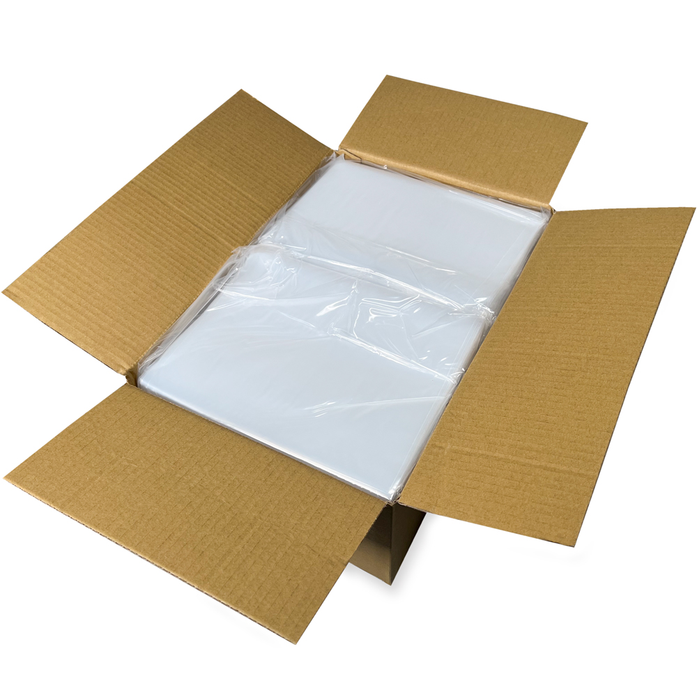 Case of 9 x 12 2 Mil Clearzip Lock Top Bags