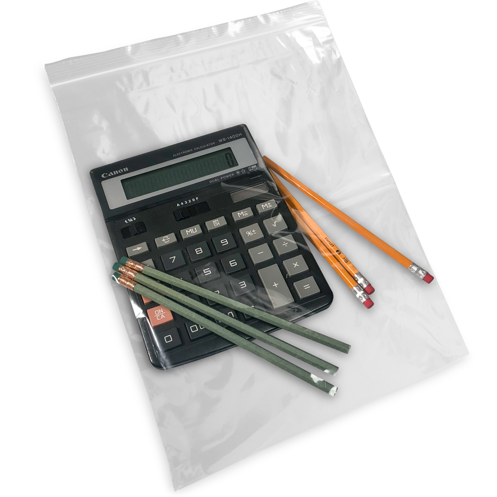 Office Supplies in 9 x 12 2 Mil Clearzip Lock Top Bag