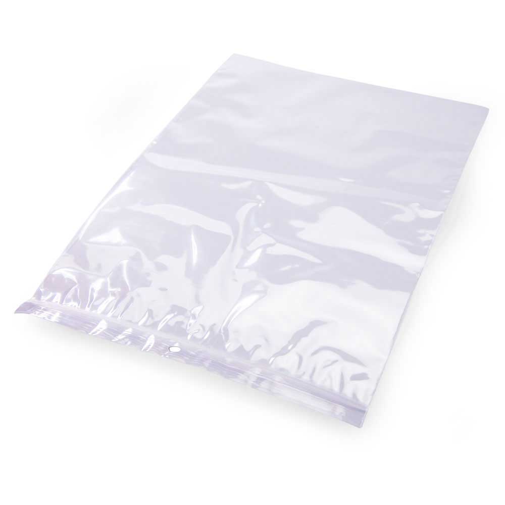 9 x 12 Hang Hole Zipper Locking 2 Mil  Polypropylene Bags