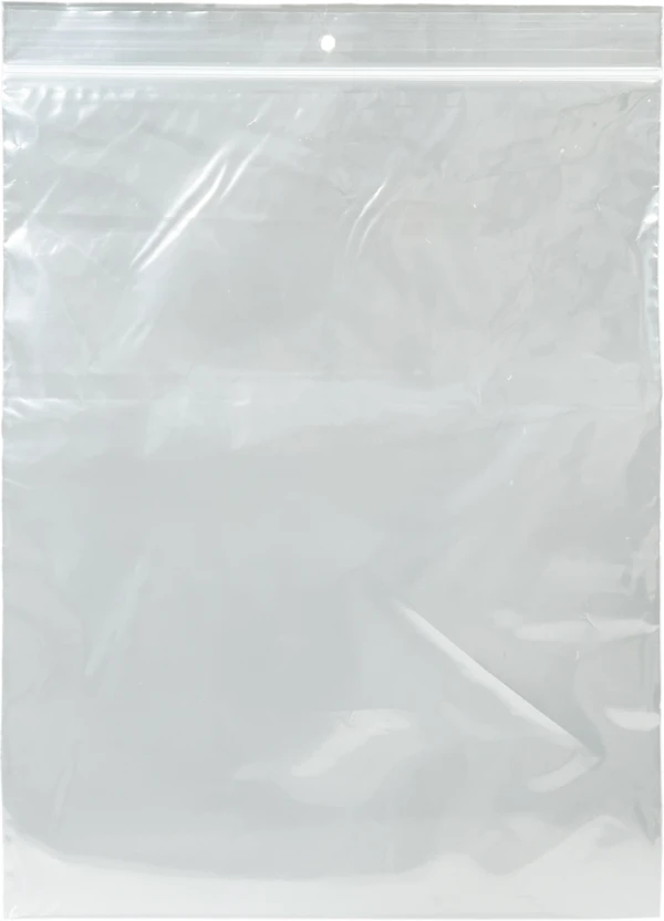 9x12 2 Mil Clearzip Lock Top Hang Hole Bags 9 x 12 Clearzip Locking Top Bags with Hang Hole 2 Mil