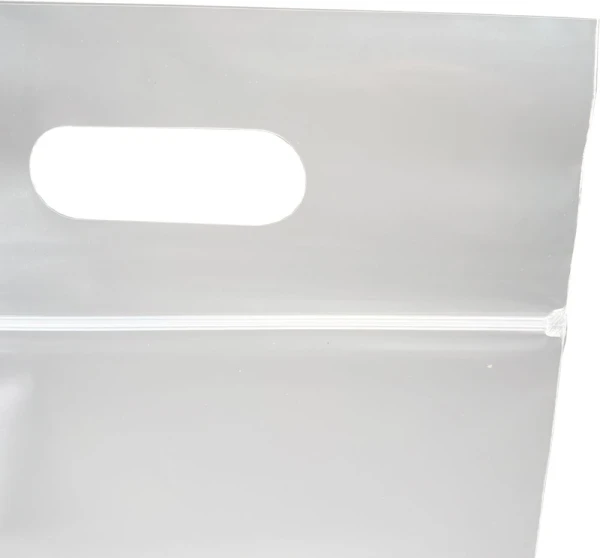 9x12 3-mil Zipper Locking Handle Bags - NFL Approved Handle 9 x 12 .003 Clearzip Handle Bags Handle