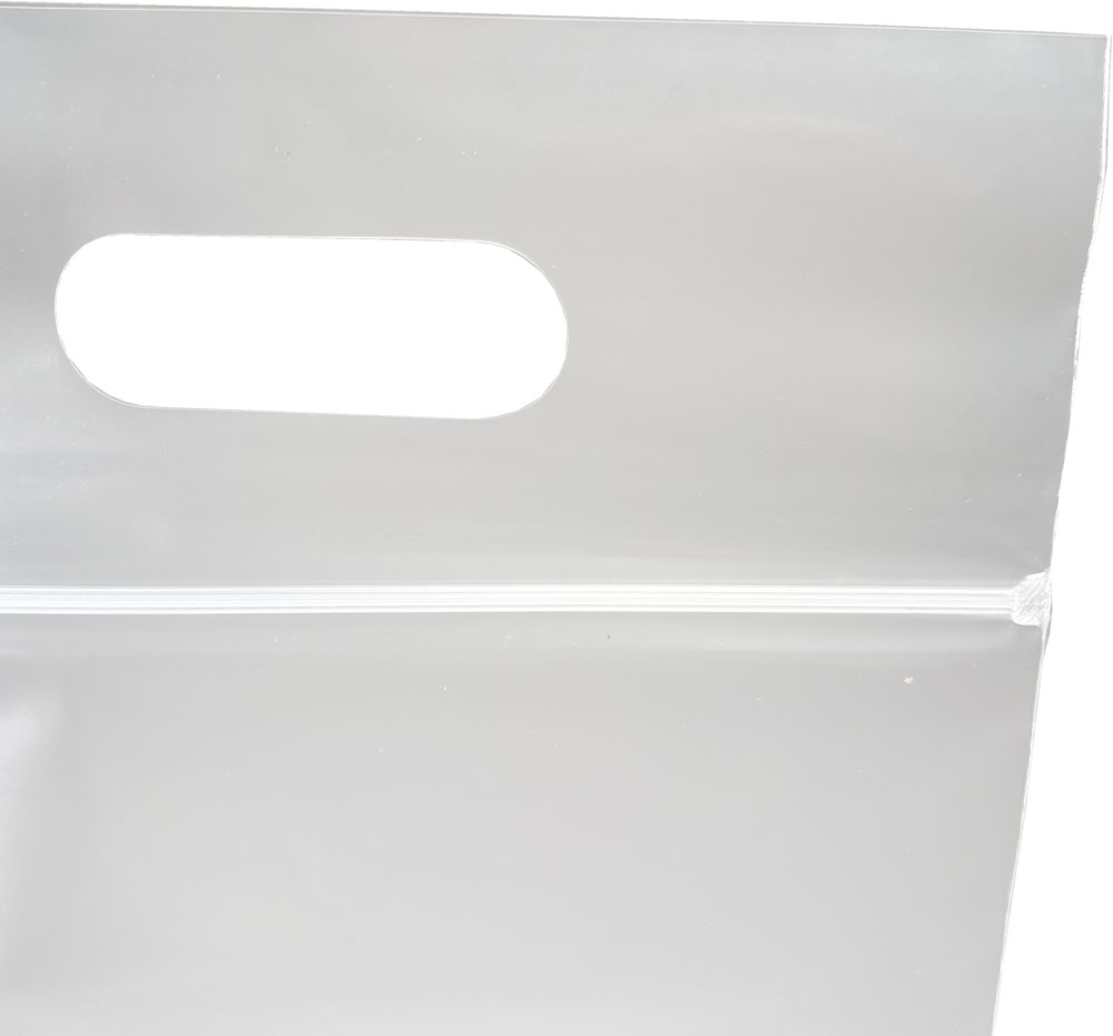 9 x 12 .003 Clearzip Handle Bags Handle