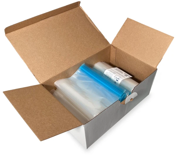 9 in x 12 in 3 mil Double Track Leakproof Bags Case Case of 4755-PE Bitran 9 x 12 Leak Proof Zipper Bags
