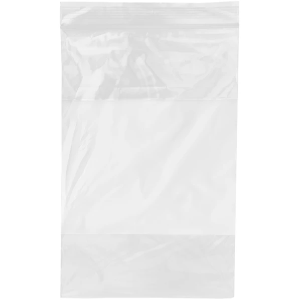 Dispenser Box 6 x 9 2 Mil White Block Clearzip Lock Top Bag Dispenser Box 6 x 9 2 Mil White Block Clearzip Lock Top Physical Bag